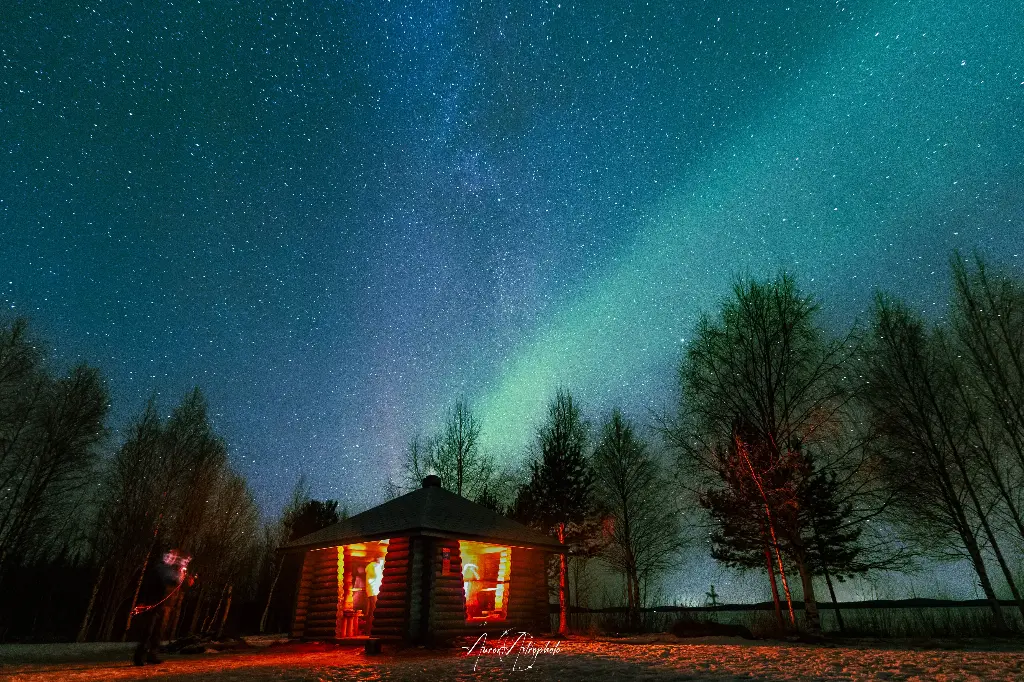 Nuit sous les aurores